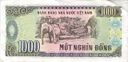 Viet Nam, 1000 Dong, 1988